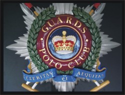 Club Crest - Scuplted and cast in GRP, finish with gold & aluminium leaf